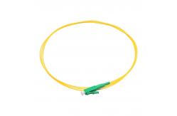 China LC APC Fiber Optic Pigtails LSZH Simplex 0.9mm 1M and 1.5M supplier