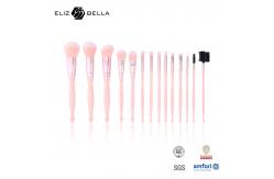 China Synthetic Hair Plastic Handle Makeup Brush 14pcs Kit With Concealers supplier