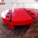 50 Tons Turntable Material Transfer Trolley For Industrial Casting Mold Molten Steel for sale