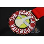 Die Casting Metal Award Medals Soft Enamel With Lanyards 50*3mm