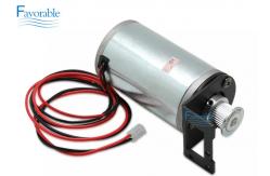 China High Speed Inkjet Plotter Parts 24 VDC Motors White With Pulley supplier