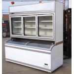 Commercial Combined Cooler Freezer Restaurant Vegetable Display Chiller for sale