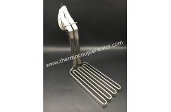 China High Power Custom Flat Shape Tubular Heater For Deep Fryer supplier
