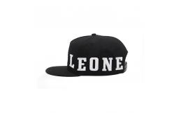 China High Durability Black Flat Visor Snapback Hat With Embroidered Logo supplier