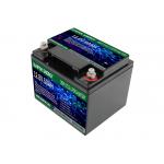 12V 50Ah Lithium Ion Deep Cycle Battery For Solar Power Energy Storage for sale