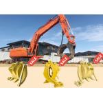 High Effective Excavator Mechanical Grapple Wear Resistant Customized Color for sale