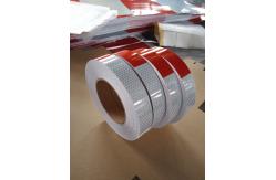 China Red&White Dot C2 Reflective Tape Guaranteed Quality Unique For Vehicles supplier