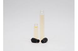 China SGS 3ml Empty Perfume Tester Bottle Vial With Black Atomizer Spray Pump supplier