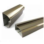 6063 OEM Champagne Anodized Customized Aluminium Kitchen Profiles for Kitchen Cabinet Building Decoration Materials for sale
