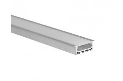 China PMMA Cover Aluminum LED Extrusions Sandblasting With PC Diffuser supplier