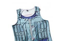 China Lightweight Naruto Sleeveless Custom Anime T Shirts For Summer supplier