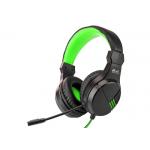 3V PS4 PS5 Gaming Headset 25000Hz  Green Lightweight Braided Cable for sale