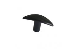 China Black Nylon Female T Handle Knobs With Brass Threaded Insert supplier