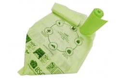 China 45 Litre 12 Gallon Biodegradable and Compostable Bags Kitchen Bin Liners supplier