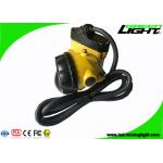 SAMSUNG Battery Led Miners Cap Lamp IP68 Waterproof 25000 Lux Brightness Rechargeable