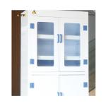 Fireproof Polypropylene Safety Cabinet , Chemical Resistant Lab Storage Cabinet for sale