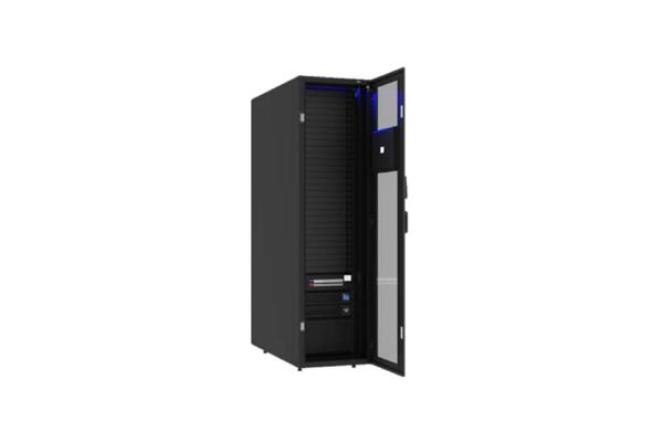 Custom High-Density Single Cabinet Hosting Micro Data Center for Edge Computing