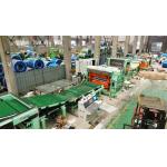Precision Rotary Shear Cut To Length Line High Speed Fly Cutting for sale