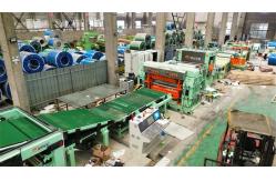 China Precision Rotary Shear Cut To Length Line High Speed Fly Cutting supplier