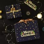 Classic Black White Custom Roll Wrapping Paper Christmas Gift Wrapping Paper Rolls