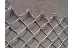 China Sustainable  Pvc Coated Chain Link Fence Easily Assembled supplier