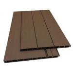 Custom Backyard Outdoor WPC Wall Panel Decking ISO14001 Certificated for sale