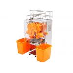 Electric Commercial Auto Feed Orange Juice Squeezer Machine , Orange Press Juicer