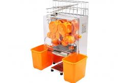 China Electric Commercial Auto Feed Orange Juice Squeezer Machine , Orange Press Juicer supplier