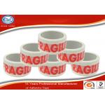 Adhesive White Caution Tape / Printed Packaging Tape Standard size