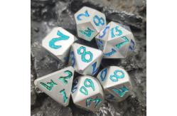 China Friendly Dice Set Multipurpose Carving Metal Polyhedral RPG Dice D6 D8 D10 supplier