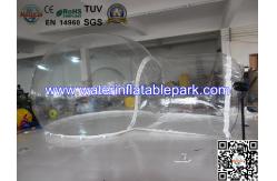 China Custom Printed Inflatable Bubble Tent , Waterppol Inflatable Spleeping Tent supplier