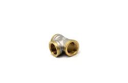 China Customized Brass Copper Female 3 Way Threaded Equal Tee Pipe Fitting supplier
