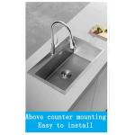 Hand Sanded Surface Smooth Without Rough Stainless Steel kitchen Sink for sale