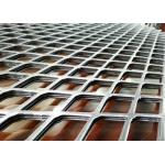 Carbon Steel 1/2 18 Diamond Flattened Expanded Metal Mesh 3ft*8ft 4ft*10ft for sale