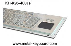 China 95 Keys Metal Industrial Keyboard Layout Customizable 30mA Waterproof supplier