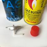 Straight Wall Butane Gas Jar for Butane Gas and Lighter Gas for sale