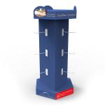 Pegboard PVC Display Stand Double Sided Display Stand For Shops for sale