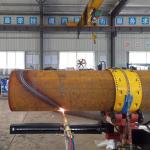 Power Saving CNC Plasma Pipe Cutting Machine For Carbon Iron Sheet Tubes