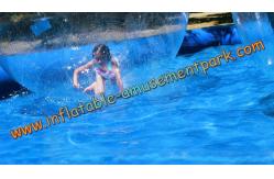 China Blue Inflatable Human Sized Hamster Ball / Inflatable Walk On Water Ball supplier