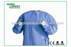 China Anti-Permeate Soft Disposable Surgical Gowns For Hospitals With Latex Free supplier