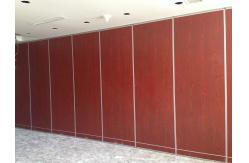 China Decorative Material Sound Insulation Sliding Partition Wall Panel 500mm Width supplier