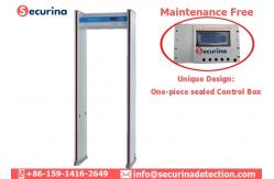 China Entertainment Places Archway Metal Detector Doors Anti Interference Without Blind Area supplier
