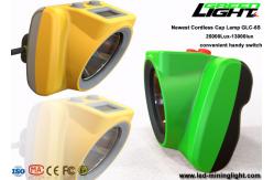 China 18000Lux Rechargeable LED Mining Headlamp Wireless Ultra Bright Handy Switch supplier