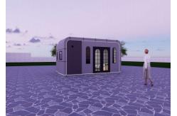 China Foldable Aluminum Capsule House Container Temporary Accommodation supplier