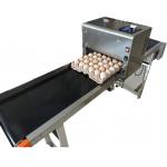 Thermal Egg Stamping Machine / Date Lot Batch Code Printer With 30 Holes for sale