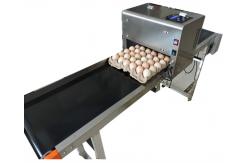 China Thermal Egg Stamping Machine / Date Lot Batch Code Printer With 30 Holes supplier