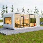 Portable Custom Prefab House 40FT Movable Wind Proof With Steel Frame for sale
