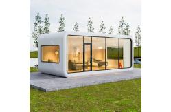 China Portable Custom Prefab House 40FT Movable Wind Proof With Steel Frame supplier