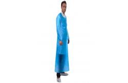 China Unisex Disposable Plastic Aprons Long Sleeves Biodegradable Comfortable Fit supplier