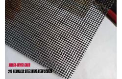 China High Tensile Strength Invisi Gard Window Security Screens 11 x 11 Mesh supplier
